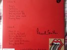 THE ROLLING STONES Hackney Diamonds SIGNED BY PAUL SMITH VINYL - ALTERNATE COVER