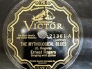 Country Blues-78 RPM-Ernest Rogers-The Mythological Blues/I've Got The Misery-V+
