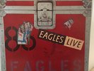 THE    EAGLES                 LP       LIVE  +  LARGE    POSTER