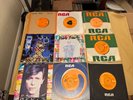 David Bowie - 9x7” Vgcex Blue Jean Fashion Rebel Rebel Diamond Dogs Golden Yrs
