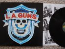 1 X VINYL FIRST PRESS L.A. GUNS FIRST ALBUM POLYGRAM 1988 guns and roses