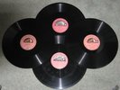ADELINA PATTI : 78RPM GRAMOPHONE RECORDS x 4