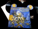 IRON MAIDEN/2XLP/LIVE AFTER DEATH/INSERT/MANQUE 1 SOUS POCHETTE/FRENCH PRESS LP