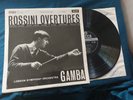 ROSSINI ; OVERTURES - PIERINO GAMBA / LSO. original    DECCA SXL 2266 WBG ED1 LP