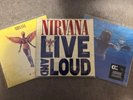 Nirvana - Nevermind, In Utero And Live And Loud Vinyl Repress Bundle Open But NM