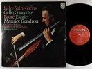 Maurice Gendron - Lalo/Saint-Saens: Cello Concertos LP - Philips - 6500 045 VG++