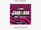 BTS J-HOPE K-pop Jack in The Box Solo Album LP  New/Limited Edition