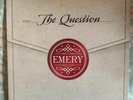 Emery - The Question - Silver Splash Vinyl LP RARE OOP