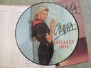 Olivia Newton-John, Totally Hot picture disc LP, with sticker and inserts VG+