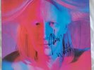 JOHNNY WINTER White, Hot & Blue  Autographed  LP  VG++/EX Vinyl