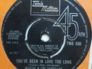 MARTHA AND THE VANDELLAS   YOU'VE BEEN IN LOVE TOO LONG   TMG 530