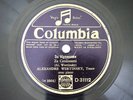 Russian Emigration Alexandre Vertinsky Bouini Vieter 78RPM Columbia D 31112