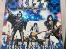 KISS Prague Rock City Live 2013 Blue Marble Numbered Vinyl Signed By Eric Singer