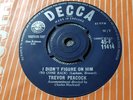 TREVOR PEACOCK I Didn't Figure On Him  UK 1961  Decca RARE BRITISH RnR Popcorn