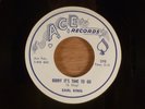 Earl King Buddy It's Time To Go/Don't You Know You're Wrong  R&B, Blues 1960 Ace