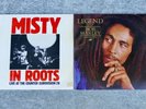 Misty in Roots Live at the Counter Eurovision 79 & Bob Marley Legend LP vinyl uk