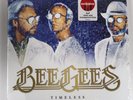 Bee Gees Timeless The All Time Greatest Hits 2XLP Vinyl Clear/Blue Torn Plastic