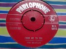 THE BEATLES - RARE IRISH 1st PRESS 7