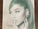 Positions by Ariana Grande, Coke Bottle Clear Glow In the Dark Vinyl Open VG++