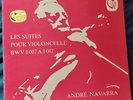 Bach: Les Six Suites pour Violoncelle Andre Navarra Calliope 161413 3lp Box