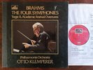 HMV SLS 804 ED1 - Brahms The 4 Symphonies (The SAX Recordings) Klemperer 4 X NM