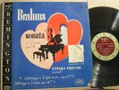 REMINGTON R-199-109 Etelka Freund piano Brahms Sonata #3 1952 VG++