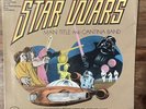 Vintage Star Wars 7” Vinyl Record Beautiful Art Cover 1977
