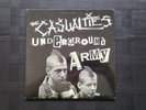 THE CASUALTIES - Underground Army: Orgi 1st Press - Blue Vinyl (NM) - US