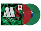 Motown Christmas 1's Various Artists Exclusive Translucent Red Green 2 Vinyl LPs