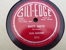 78 SLIM RHODES Gilt-Edge 5026 MEMPHIS BOUNCE/Sixty Days VG++ Hillbilly Bopper