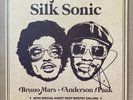 Bruno Mars Anderson Paak An Evening With Silk Sonic Signed Vinyl Record LP Rare