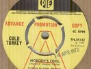 COLD TURKEY*NOBODY'S FOOL*DEMO*PROMO*RAY DAVIS*THE KINKS*THE PYE LABEL*LISTEN