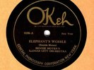 BENNIE MOTEN'S KANSAS CITY ORCHESTRA ON OKEH 8100
