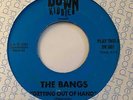 Power Pop 45 THE BANGS (BANGLES) Getting Out Of Hand/Call On Me Down Kiddie OG