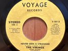 THE VIKINGS   Never Seen a Stranger  Voyage Records 70s Modern Northern Soul 45