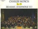 EMI CVB-2085 S/C Stereo BRAHMS Symphony 1 MUNCH Orchestre de Paris 1968 Rec. VG+