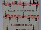 SXL 2194 PAGANINI 24 Caprices RUGGIERO RICCI DECCA WB GROOVED ED1 STEREO LP VG