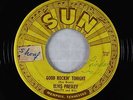 Elvis Presley 45 - Good Rockin' Tonight - Sun 210 - original w/ 3 push marks