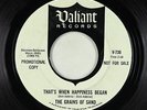 Garage 45 - Grains Of Sand - That's When Happiness Began - Valiant