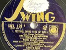 Festival Swing 1942 Django Reinhardt, Michel Warlop 78 RPM 12