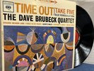 Time Out  The Dave Brubeck Quartet LP Vinyl Record ORG Pressing Columbia Six Eye