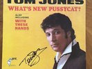 Tom Jones What's New Pussycat? vinyl LP signed by Tom Jones Parrot PA 61006