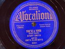 Vocalion 3201 Stuff Smith ONYX Club Boys IF YOU'SE A VIPER  78 rpm JAZZ E+  1937