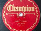 John Hammond Champion 15147 Purty Polly 78 RPM Country Banjo Record