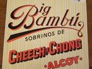Cheech And Chong Big Bambu Vinyl Record W/Paper 1978 EX