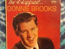 Donnie Brooks LP The Happiest AUTOGRAPHED Original (1961) Mono RARE