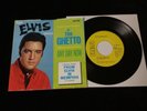 ELVIS PRESLEY 45 PROMO 47-9741 IN THE GHETTO/ANY DAY NOW YELLOW LBL PROMO NM/NM