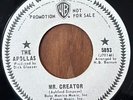 THE APOLLAS - Mr. Creator / All Sold Out WARNER BROS NORTHERN SOUL PROMO 45 RARE