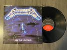 Metallica Ride The Lightning Vinyl - Elektra Records Pressing - 1984