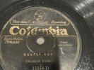78 RPM -- Charlie Parker / CP & Mack Woolbright, Columbia 15154